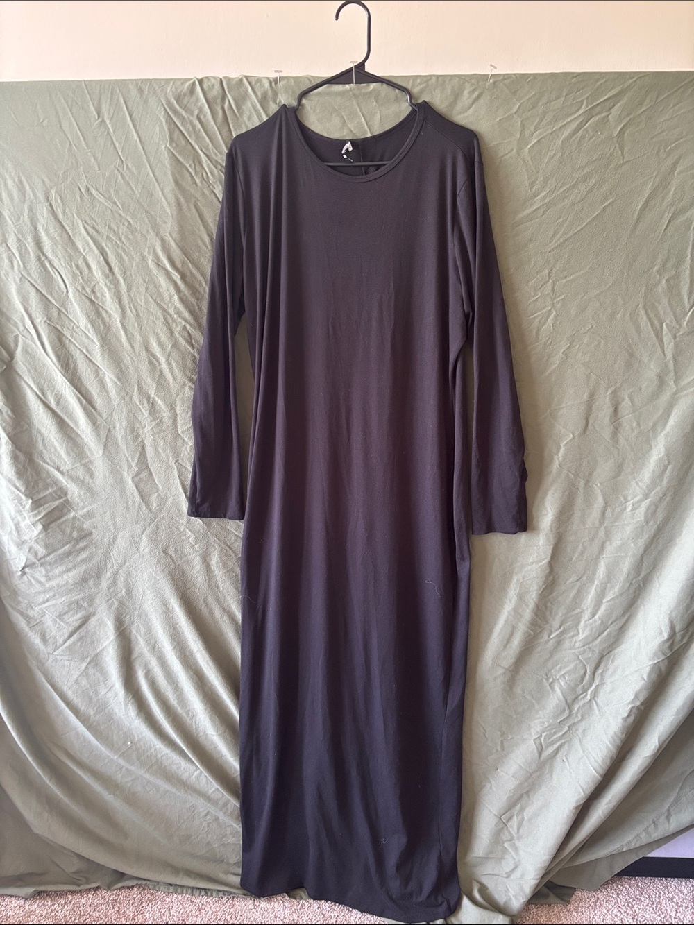 Long black Maxi dress